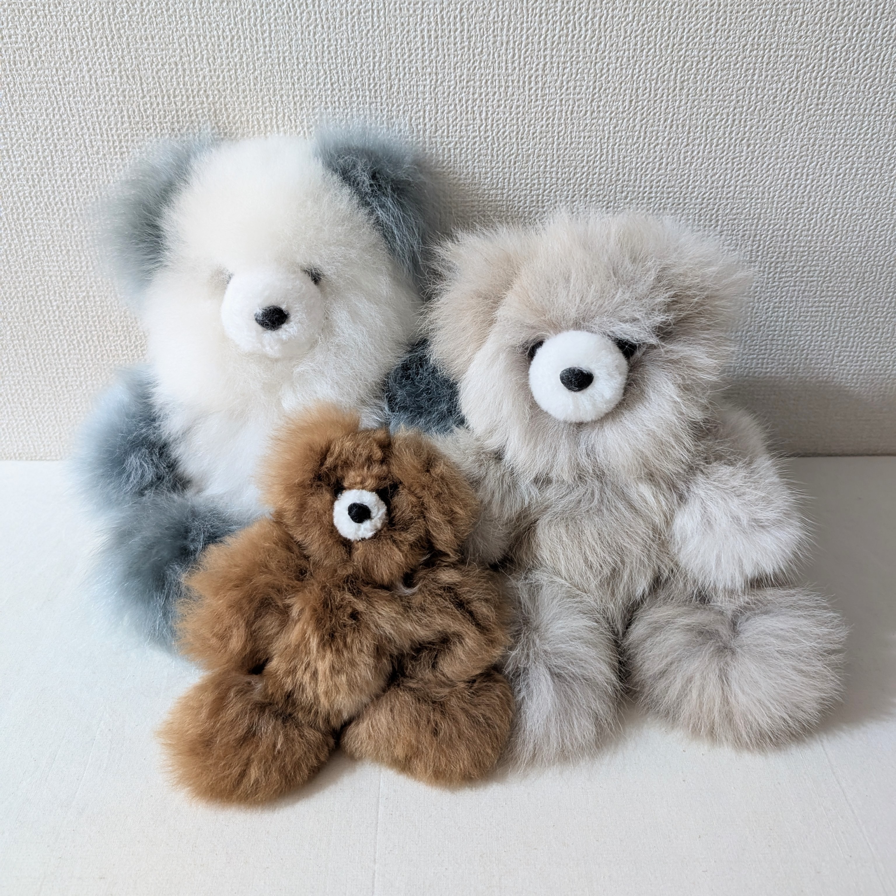 「アルパカのぬいぐるみシリーズ」のご紹介